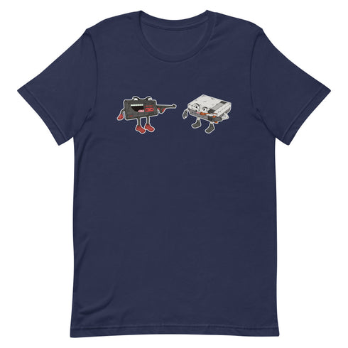 Retro Console Wars - Master System vs NES Premium T-Shirt